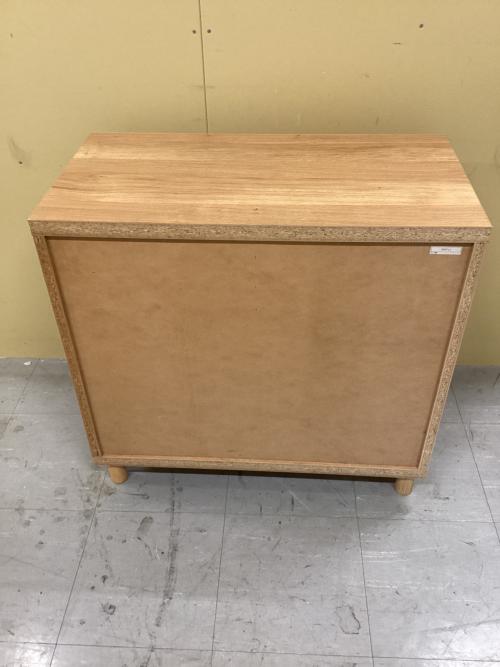 東馬 (トウマ) チェスト ナチュラル  3段 ハウタ 75㎝