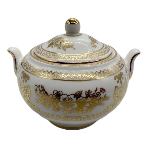 Wedgwood (ウェッジウッド) シュガーポット・クリーマーセット 40035415 ▲ GOLD COLUMBIA 2Pセット