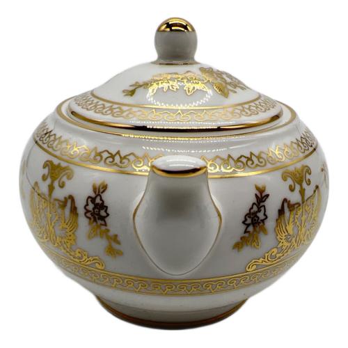 Wedgwood (ウェッジウッド) シュガーポット・クリーマーセット 40035415 ▲ GOLD COLUMBIA 2Pセット