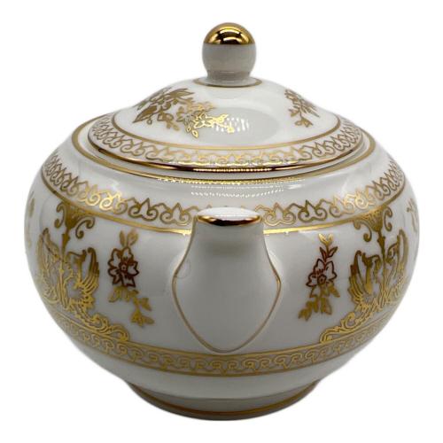 Wedgwood (ウェッジウッド) シュガーポット・クリーマーセット ▲ GOLD COLUMBIA 2Pセット
