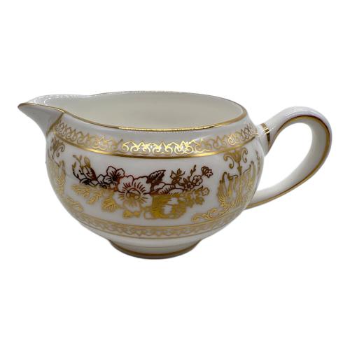 Wedgwood (ウェッジウッド) シュガーポット・クリーマーセット ▲ GOLD COLUMBIA 2Pセット