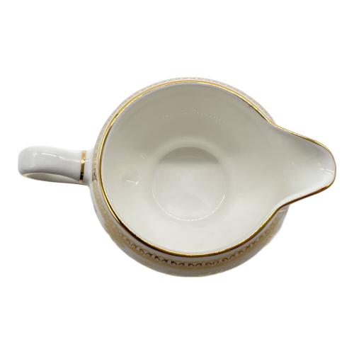 Wedgwood (ウェッジウッド) シュガーポット・クリーマーセット ▲ GOLD COLUMBIA 2Pセット
