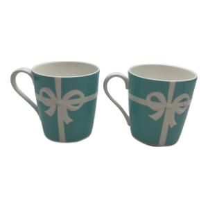 TIFFANY & Co. (ティファニー) マグカップ ※保管時ヨゴレ有 2Pセット