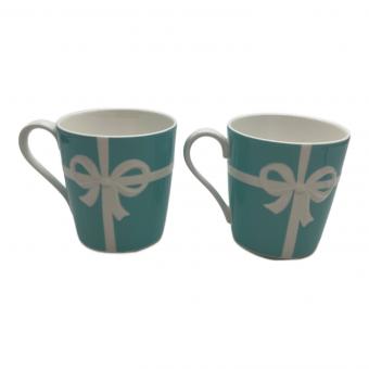 TIFFANY & Co. (ティファニー) マグカップ ※保管時ヨゴレ有 2Pセット