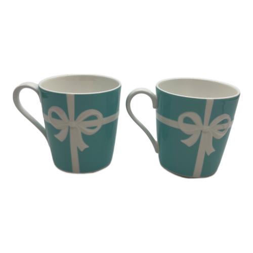 TIFFANY & Co. (ティファニー) マグカップ ※保管時ヨゴレ有 2Pセット