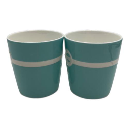 TIFFANY & Co. (ティファニー) マグカップ ※保管時ヨゴレ有 2Pセット