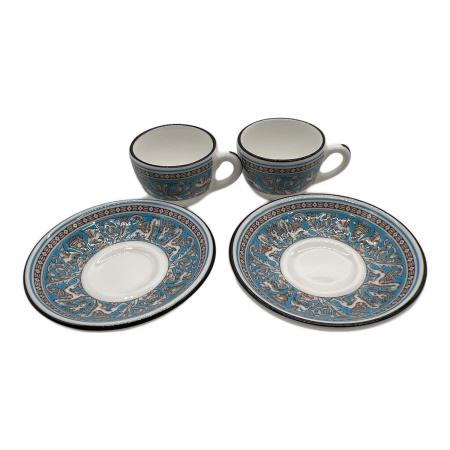 Wedgwood (ウェッジウッド) ミニチュアティーセット △ フロレン