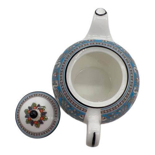 Wedgwood (ウェッジウッド) ミニチュアティーセット ▲ フロレンティーン・ターコイズ