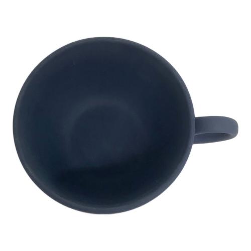 Wedgwood (ウェッジウッド) カップ&ソーサー ▲ ※保管時ヨゴレ有 ジャスパー ロイヤルブルー