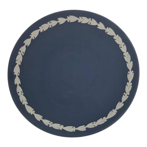 Wedgwood (ウェッジウッド) カップ&ソーサー ▲ ※保管時ヨゴレ有 ジャスパー ロイヤルブルー
