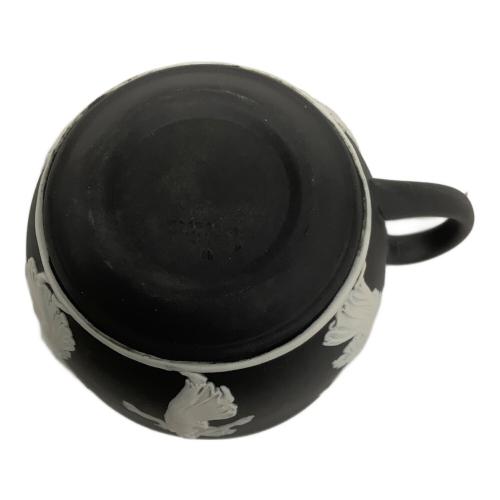 Wedgwood (ウェッジウッド) カップ&ソーサー ▲ ※保管時ヨゴレ有 ジャスパー ブラック