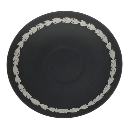 Wedgwood (ウェッジウッド) カップ&ソーサー ▲ ※保管時ヨゴレ有 ジャスパー ブラック