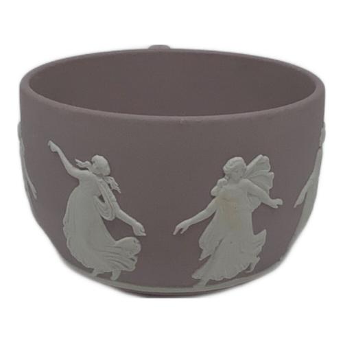 Wedgwood (ウェッジウッド) カップ&ソーサー ▲ ※保管時ヨゴレ有 ジャスパー ライラック