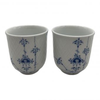 ROYAL COPENHAGEN (ロイヤル・コペンハーゲン) ペアカップ ▲ ブルーパルメッテ