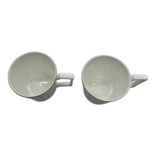 Wedgwood (ウェッジウッド) マグ＆プレート ▲ ルネッサンスグレイ 2Pセット