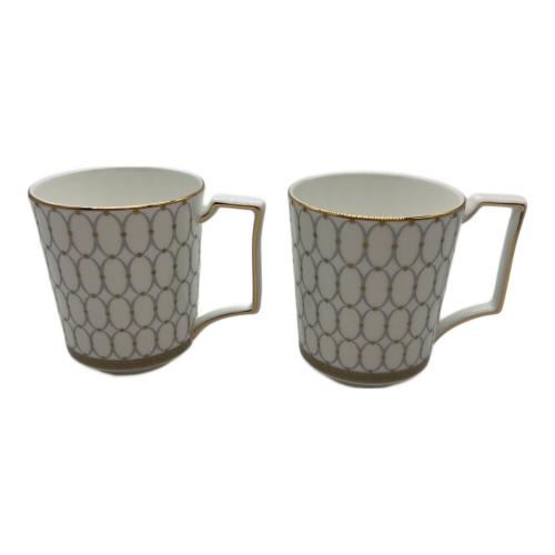 Wedgwood (ウェッジウッド) マグ＆プレート ▲ ルネッサンスグレイ 2Pセット