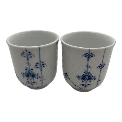 ROYAL COPENHAGEN (ロイヤル・コペンハーゲン) ペアカップ ▲ ブルーパルメッテ