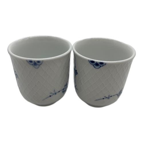 ROYAL COPENHAGEN (ロイヤル・コペンハーゲン) ペアカップ ▲ ブルーパルメッテ