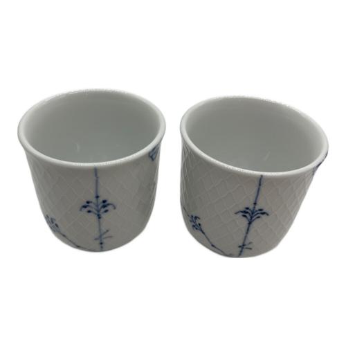 ROYAL COPENHAGEN (ロイヤル・コペンハーゲン) ペアカップ ▲ ブルーパルメッテ