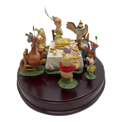 DISNEY (ディズニー) フィギュア 世界300点限定品 加藤工芸 くまのプーさんとなかまたち 原作デビュー80周年記念限定フィギュア