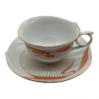 Meissen (マイセン) カップ&ソーサー ウォーターバード レッド