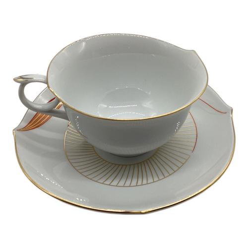 Meissen (マイセン) カップ&ソーサー ウォーターバード レッド