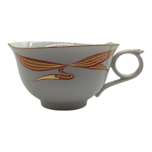 Meissen (マイセン) カップ&ソーサー ウォーターバード レッド