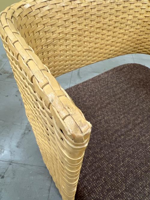 ASPLUND (アスプルンド) ローテーブル・座椅子セット ベージュ 3点セット 天板ガラス COCON LOW TABLE 幅:約90㎝