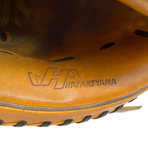 HATAKEYAMA (ハタケヤマ) 硬式キャッチャーミット オレンジ キャッチャーミット K-M1YB