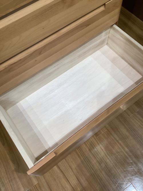 サンコウ 5段チェスト ナチュラル 高110 幅90 奥46 スカーレット