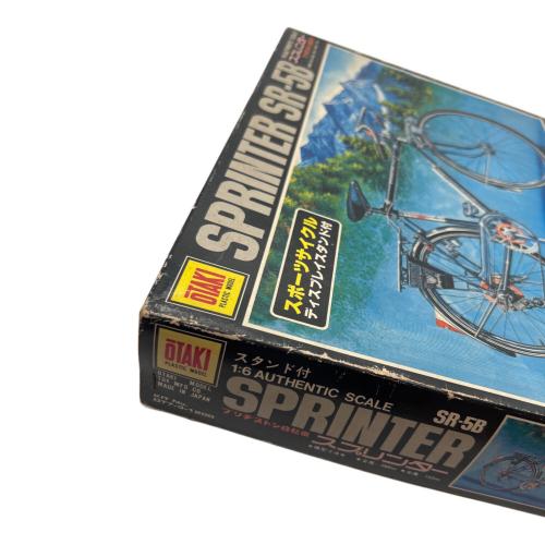 OTAKI (オオタキ) レトロプラモデル ※年代物の為現状販売 スプリンター自転車 BRIDGESTONE SR-5B