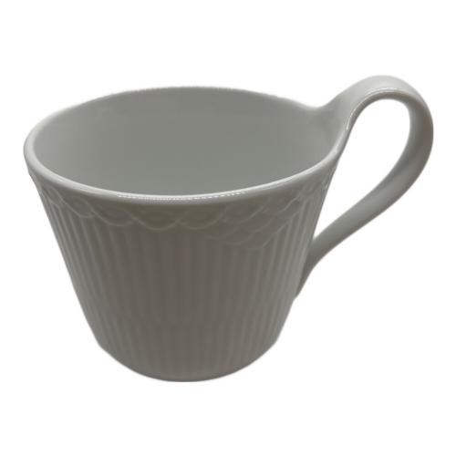 ROYAL COPENHAGEN (ロイヤル・コペンハーゲン) ハイハンドルマグ ホワイトフルーテッド