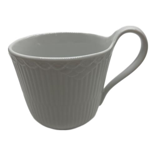 ROYAL COPENHAGEN (ロイヤル・コペンハーゲン) ハイハンドルマグ ホワイトフルーテッド