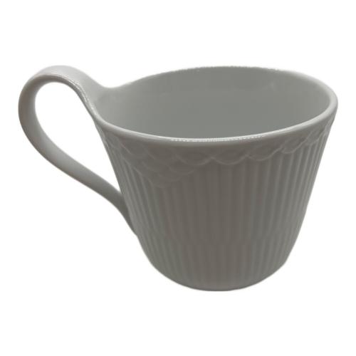 ROYAL COPENHAGEN (ロイヤル・コペンハーゲン) ハイハンドルマグ ホワイトフルーテッド