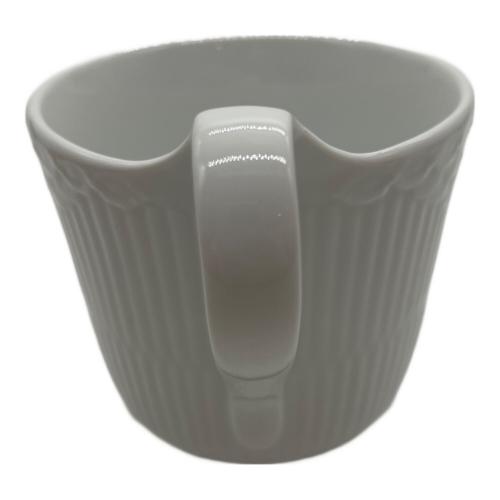 ROYAL COPENHAGEN (ロイヤル・コペンハーゲン) ハイハンドルマグ ホワイトフルーテッド