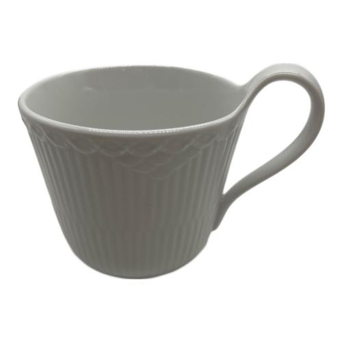 ROYAL COPENHAGEN (ロイヤル・コペンハーゲン) ハイハンドルマグ ホワイトフルーテッド・ハーフレース