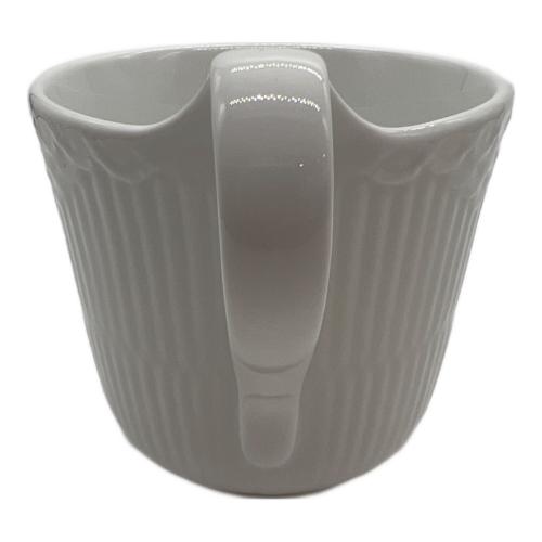 ROYAL COPENHAGEN (ロイヤル・コペンハーゲン) ハイハンドルマグ ホワイトフルーテッド・ハーフレース