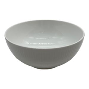 ROYAL COPENHAGEN (ロイヤル・コペンハーゲン) ホワイトフルーテッドボウル 22cm ホワイトフルーテッド