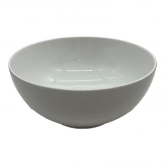ROYAL COPENHAGEN (ロイヤル・コペンハーゲン) ホワイトフルーテッドボウル 22cm ホワイトフルーテッド