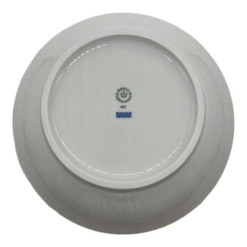 ROYAL COPENHAGEN (ロイヤル・コペンハーゲン) ホワイトフルーテッドボウル 22cm ホワイトフルーテッド