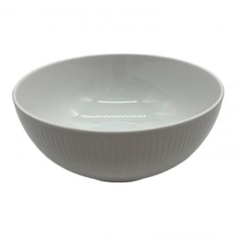 ROYAL COPENHAGEN (ロイヤル・コペンハーゲン) ホワイトフルーテッドボウル 22cm ホワイトフルーテッド