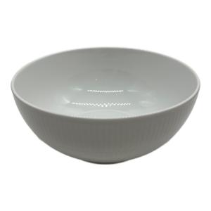 ROYAL COPENHAGEN (ロイヤル・コペンハーゲン) ホワイトフルーテッドボウル 22cm ホワイトフルーテッド