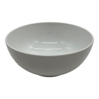 ROYAL COPENHAGEN (ロイヤル・コペンハーゲン) ホワイトフルーテッドボウル 22cm ホワイトフルーテッド
