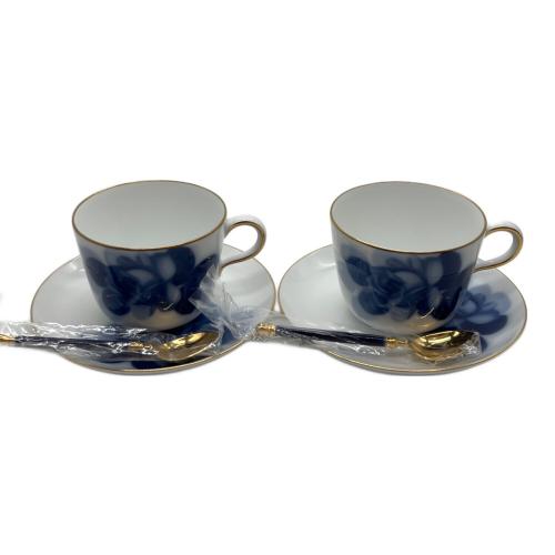 大倉陶園 (オオクラトウエン) カップ&ソーサー ブルーローズ 2Pセット