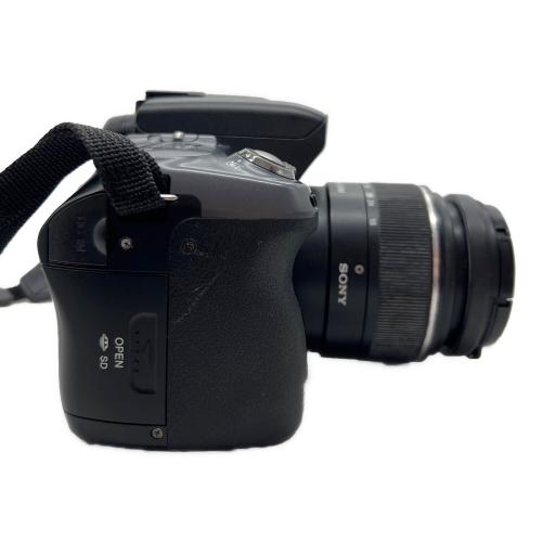 SONY (ソニー) デジタル一眼レフカメラ キズ・ヨゴレ有 DSLR-A550 1420万画素 APS-C 23.4mm×15.6mm CMOS 専用電池 SDHCカード対応 ISO200～12800 -