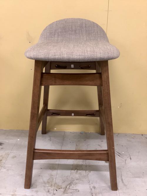 ニトリ カウンターチェアー ブラウン フィルン