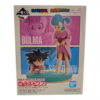 ドラゴンボール フィギュア Revible Moment 孫悟空＆ブルマ 一番くじ ラストワン