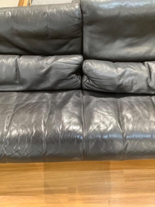 ROLFBENZ (ロルフベンツ) 3人掛けソファー グレー 248 ロングソファ 6500 総革