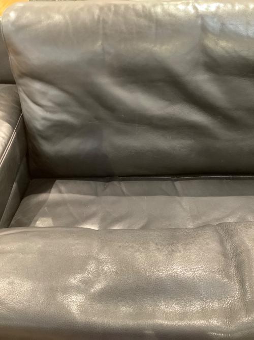 ROLFBENZ (ロルフベンツ) 3人掛けソファー グレー 248 ロングソファ 6500 総革