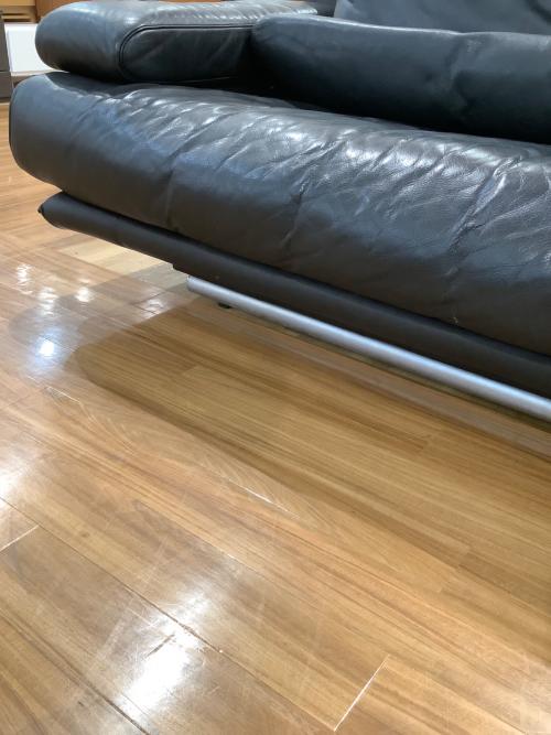 ROLFBENZ (ロルフベンツ) 3人掛けソファー グレー 248 ロングソファ 6500 総革